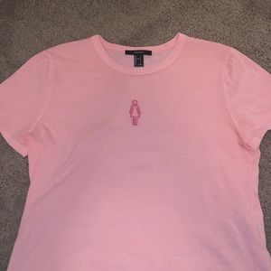forever 21 pink shirt